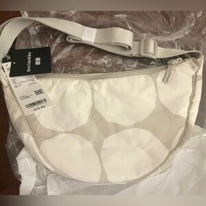 UNIQLO x MARIMEKKO Round Mini Shoulder Bag Polka Dot Off-White